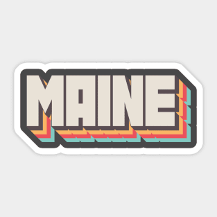 Maine Sticker